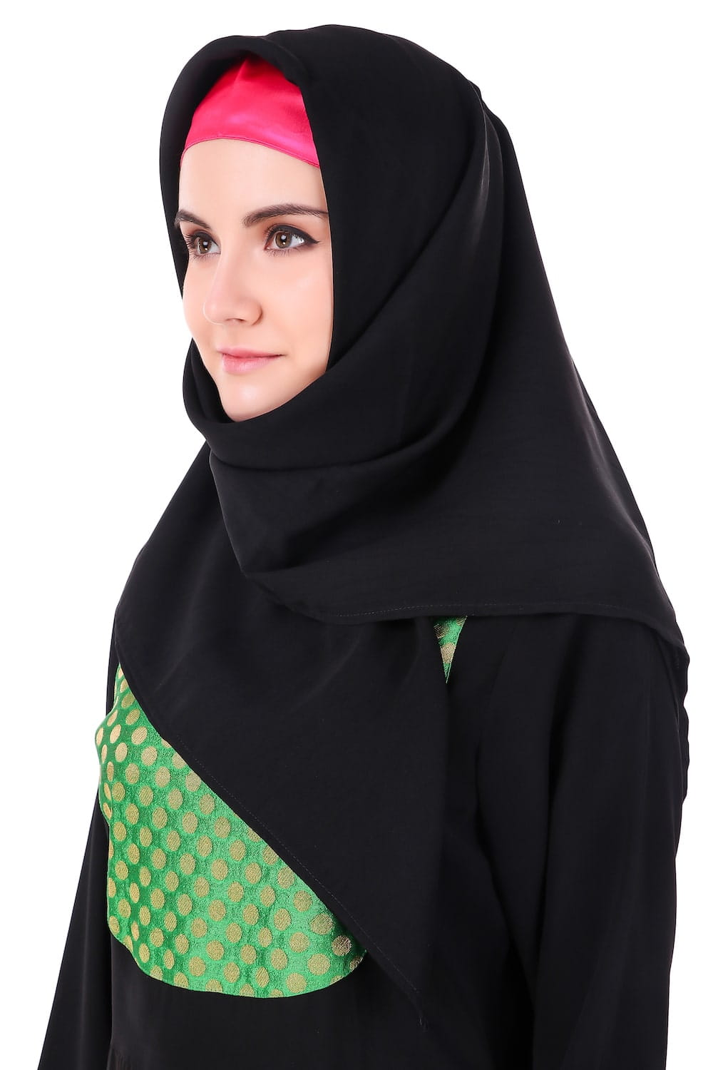 Black Anarkali EID Abaya