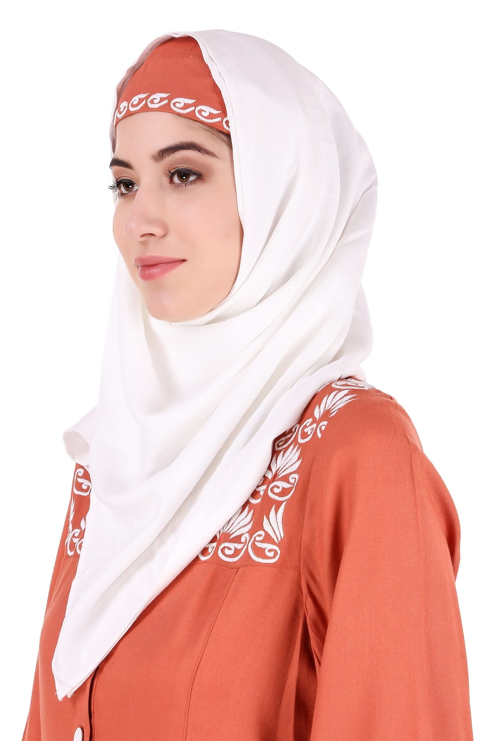 Embellished Yoke Formal Abaya