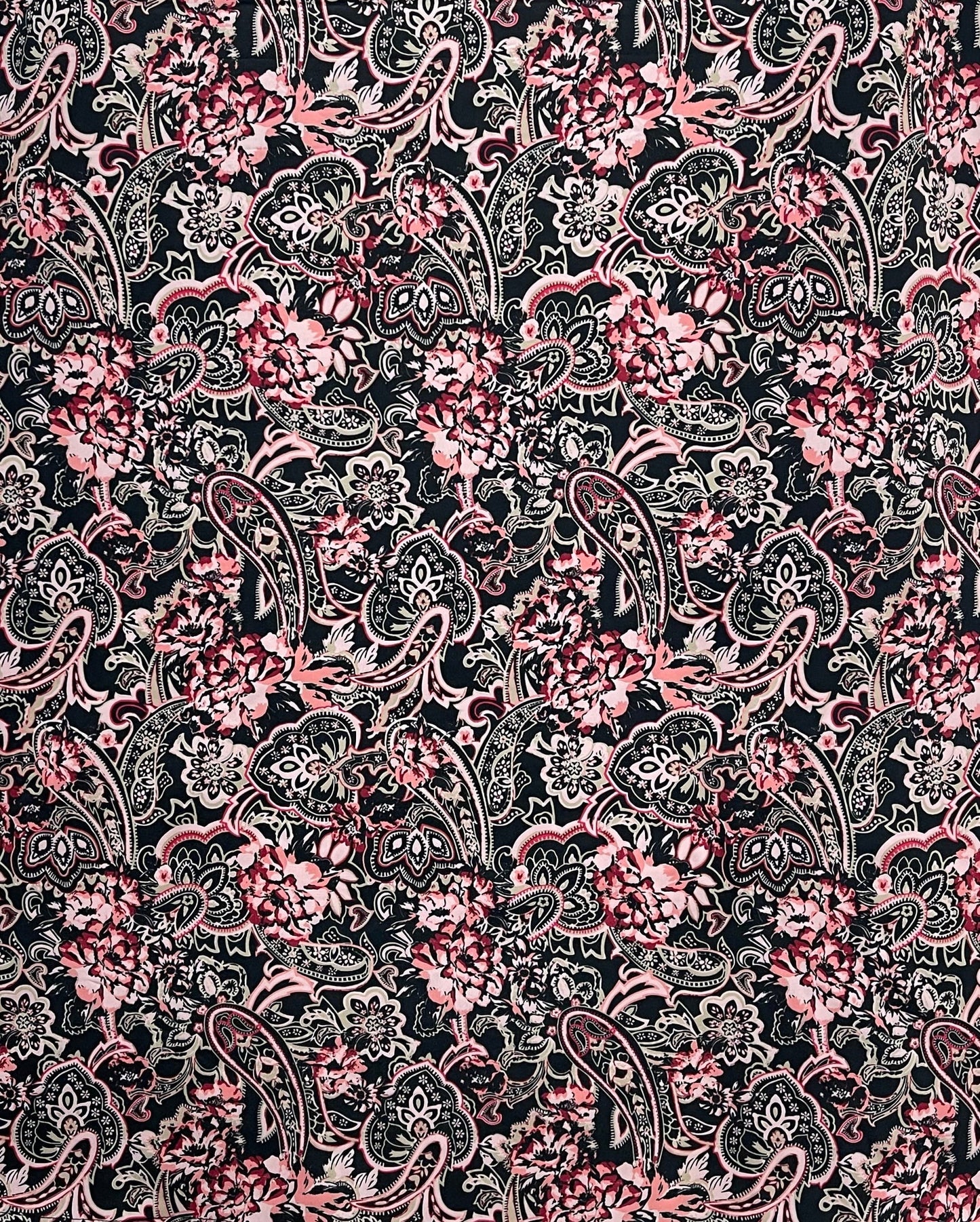 Printed Crepe Abaya AYP-664