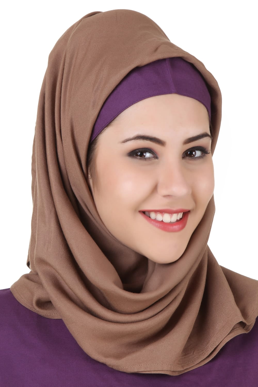 Afreen Purple Rayon Abaya