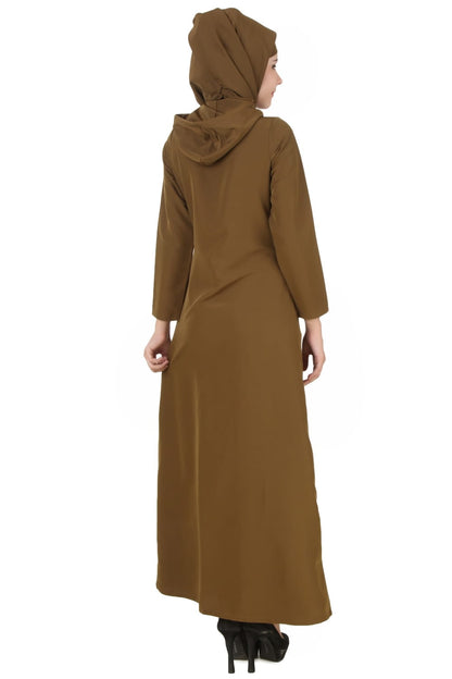 Rihana Olive Green Kashibo Abaya