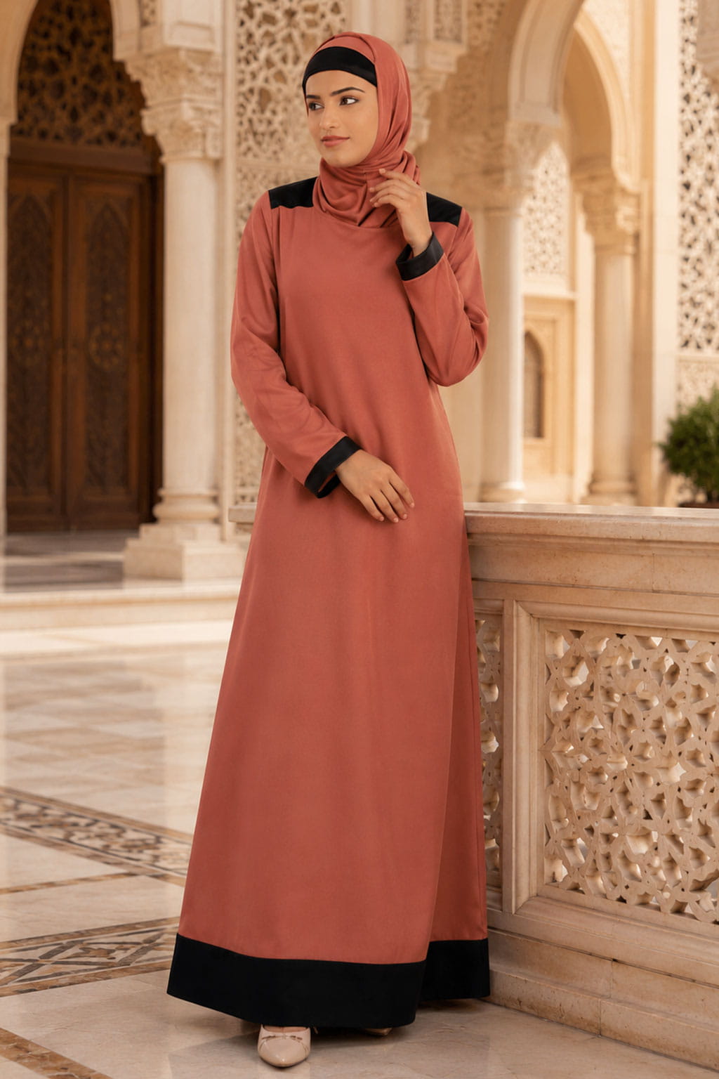 Zarmina Redwood Abaya