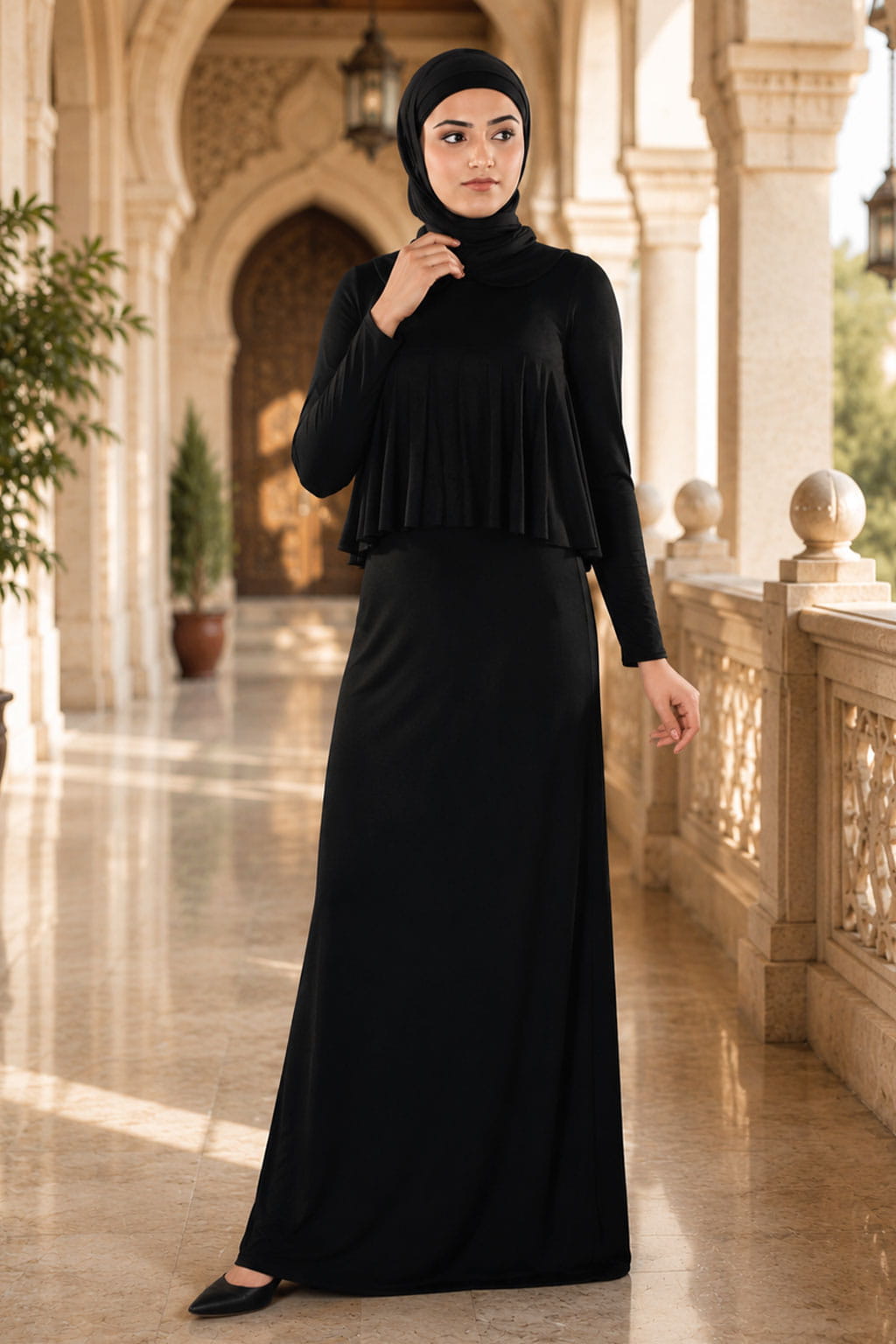 Daniya Jersey Abaya