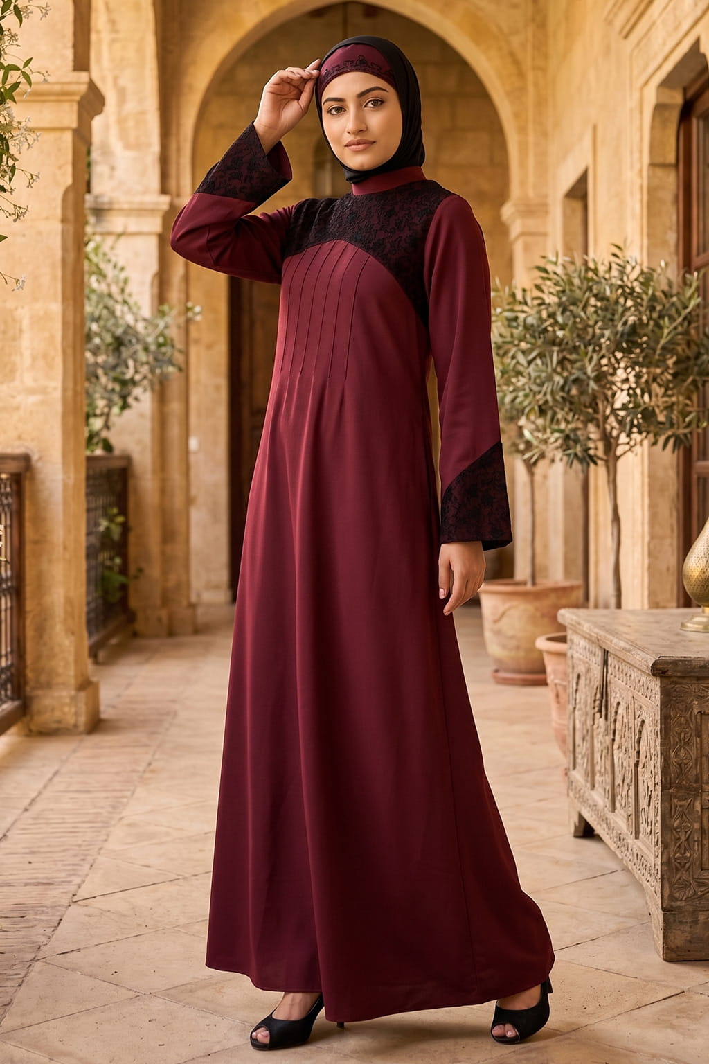 Aaeesha Casual Abaya