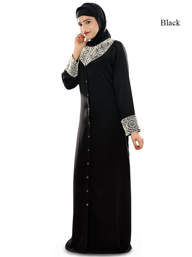 Iqra Black Burqa