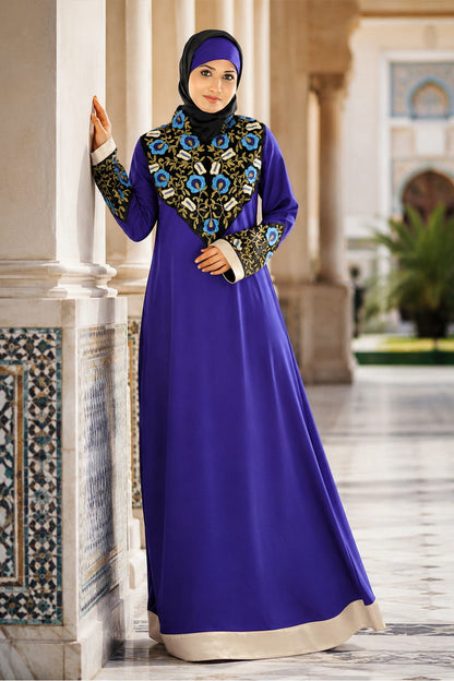 Ayah Blue Abaya