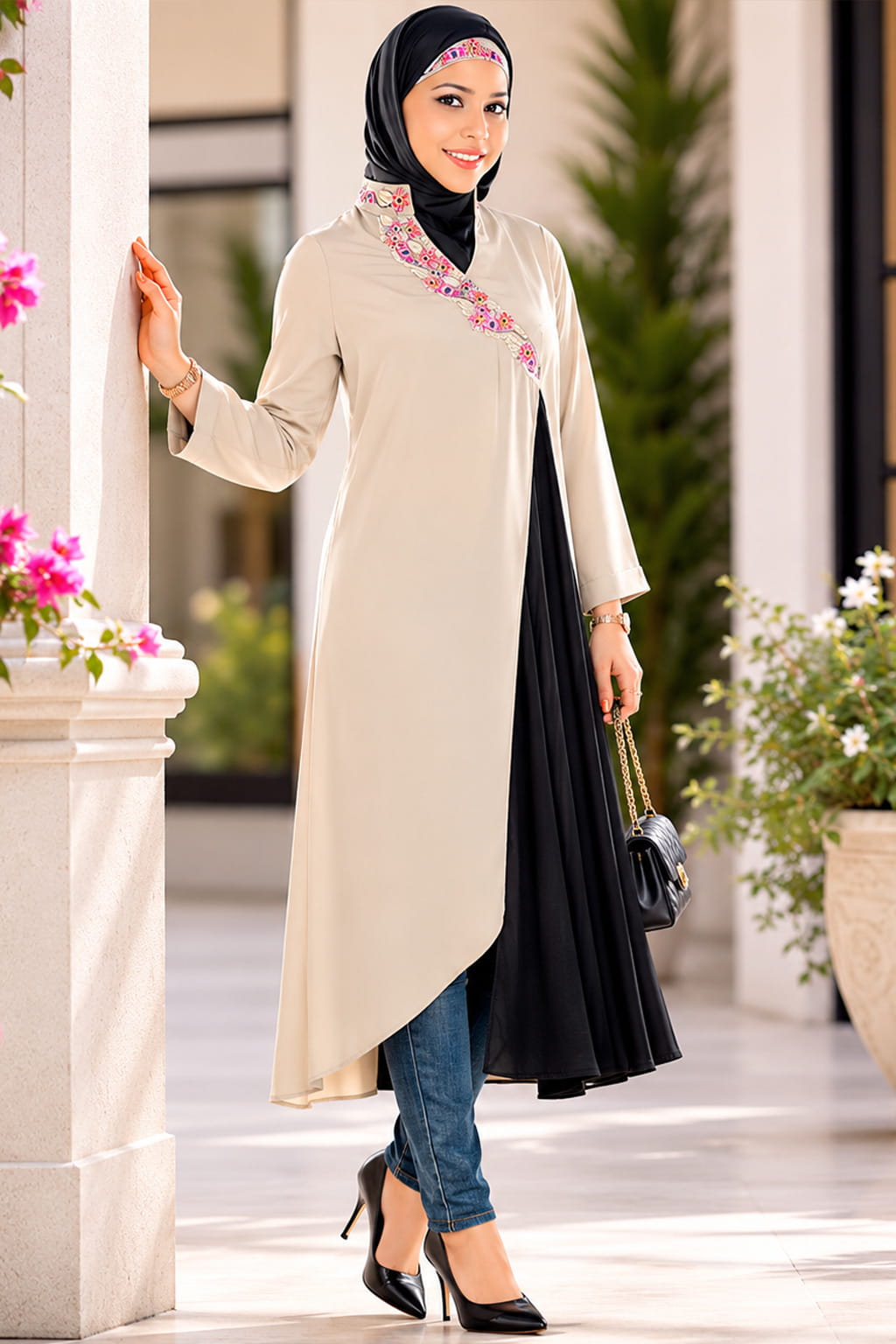 Sitarah Short Party Abaya