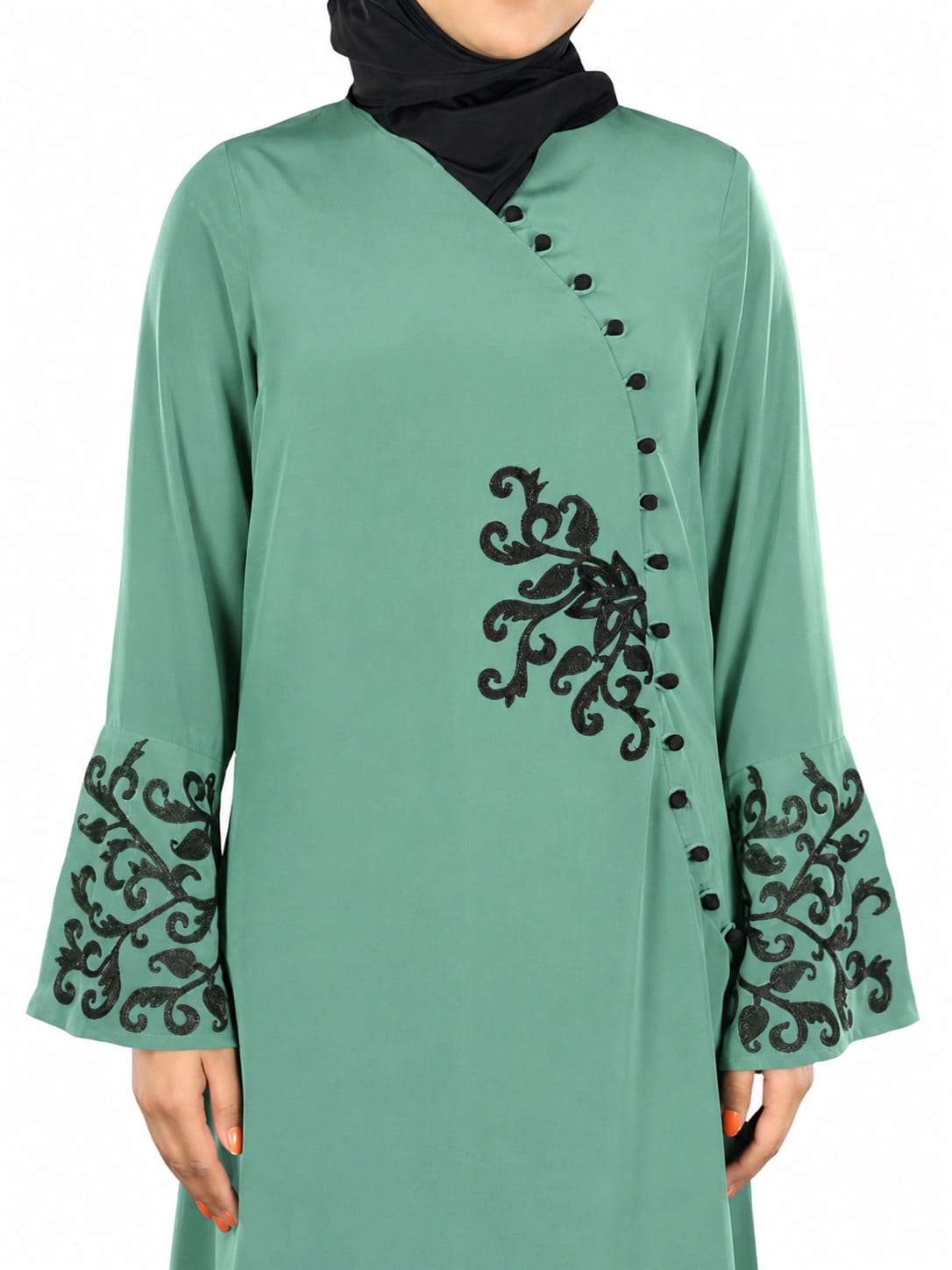 Shanum Blue Islamic Abaya