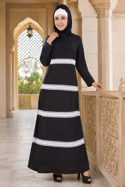 Fara Black Nida Abaya