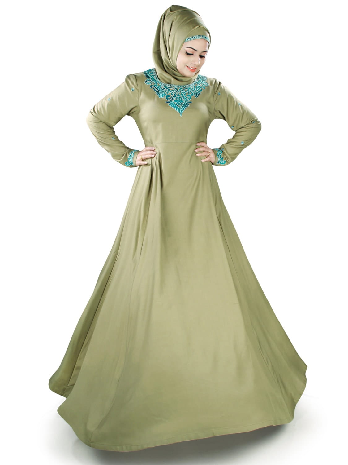 Mina Rayon Abaya