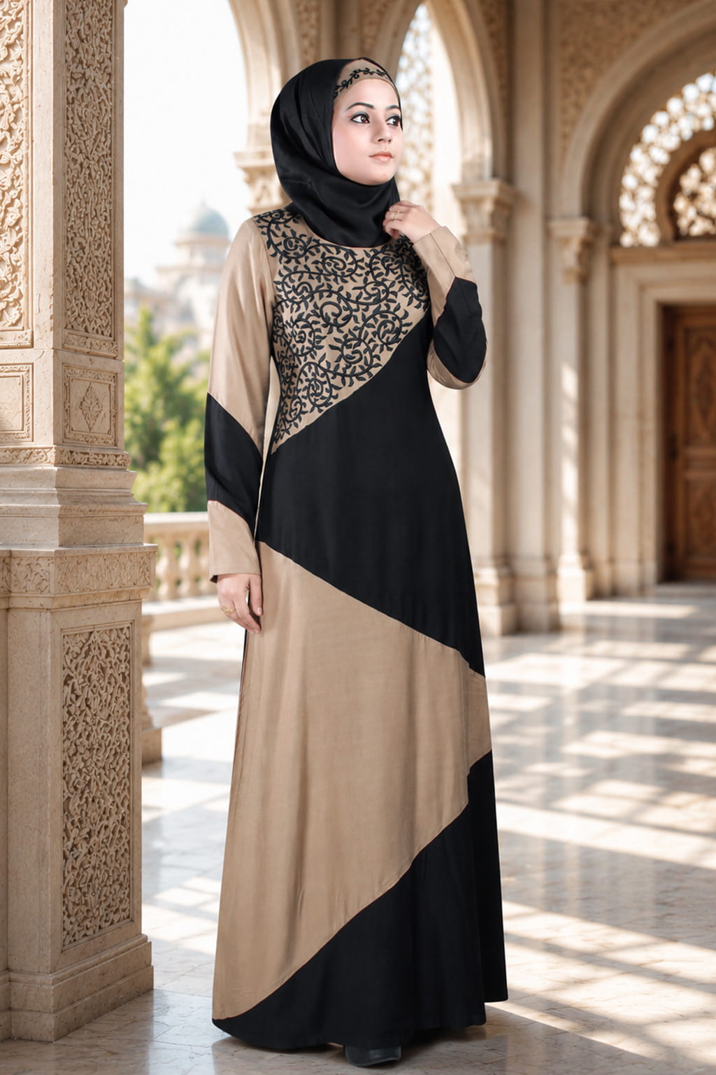 Hirah Rayon Abaya
