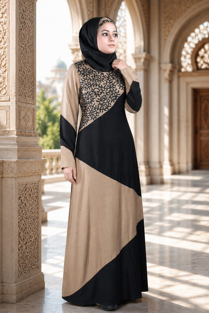 Hirah Rayon Abaya