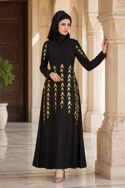 Naureen Nida Black Abaya