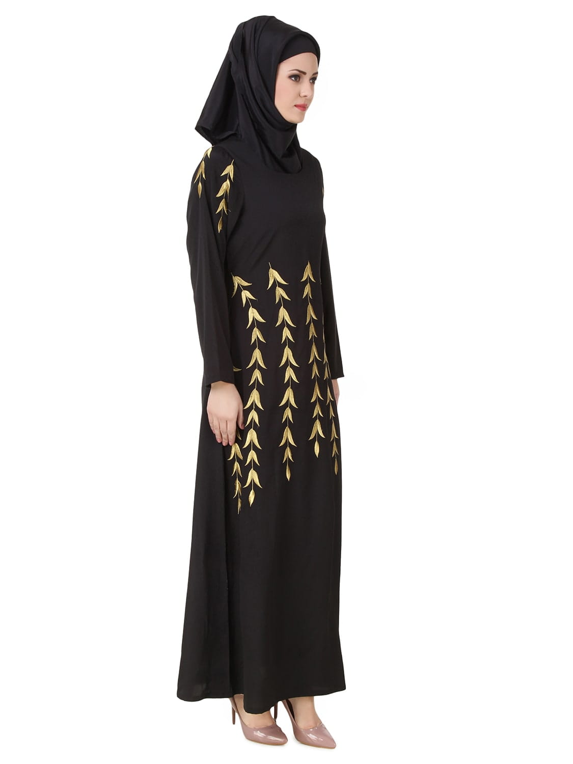 Naureen Nida Black Abaya