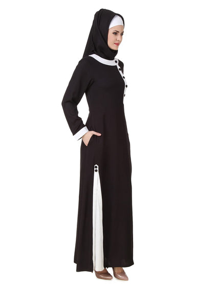 Jaza Rayon Black Abaya