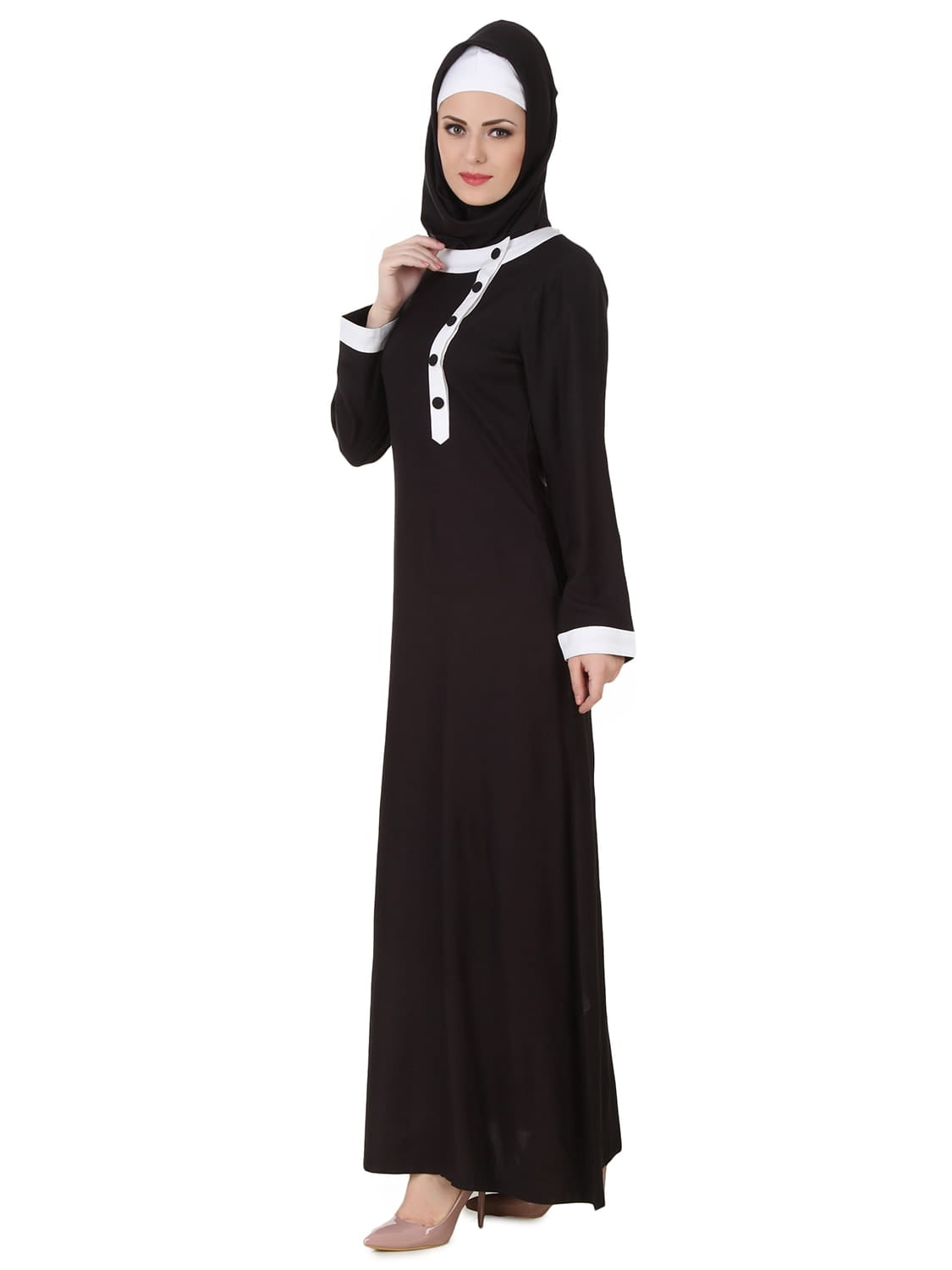 Jaza Rayon Black Abaya
