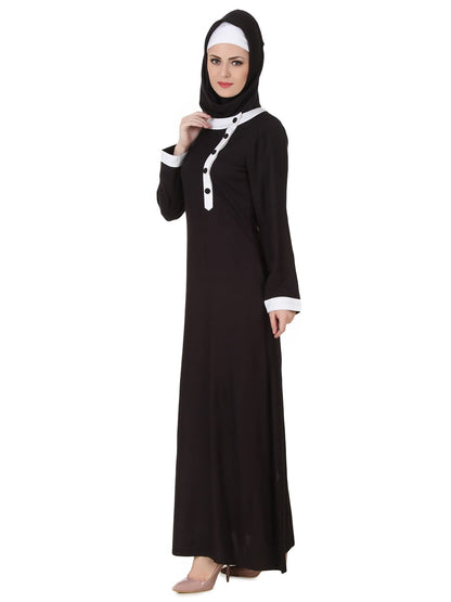 Jaza Rayon Black Abaya