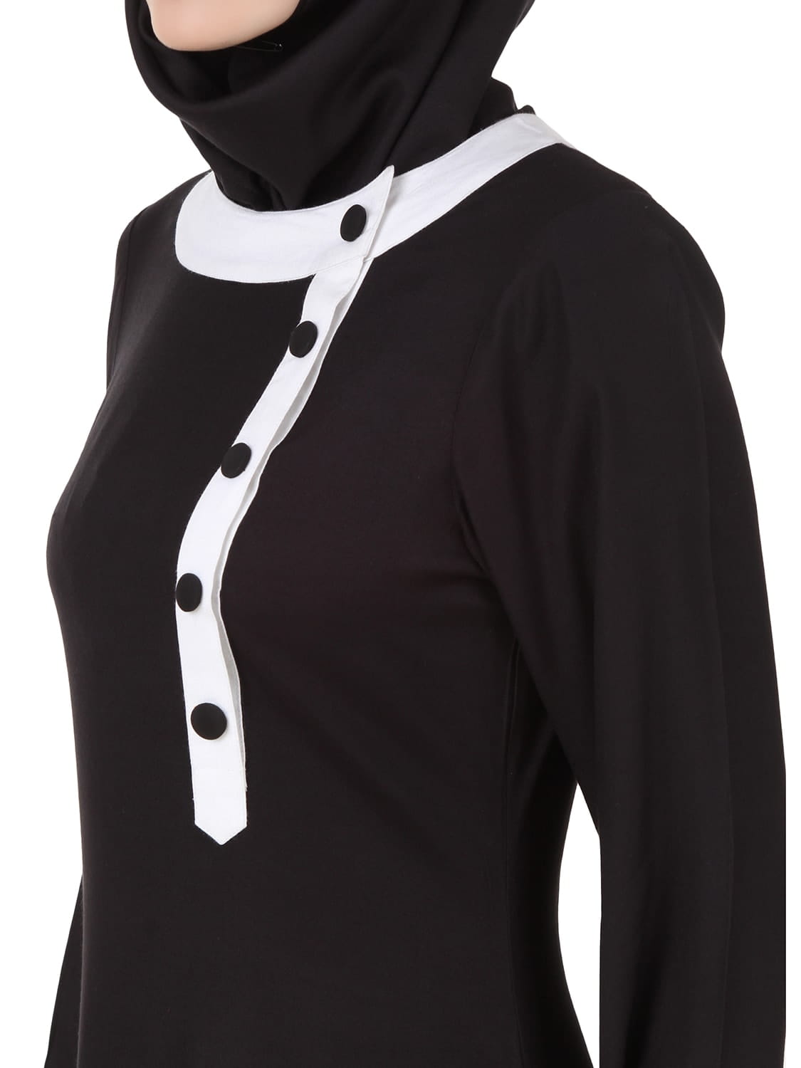 Jaza Rayon Black Abaya