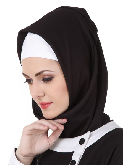 Jaza Rayon Black Abaya