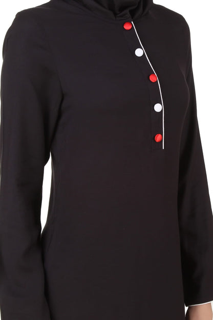 Batrisyia Black Rayon Abaya
