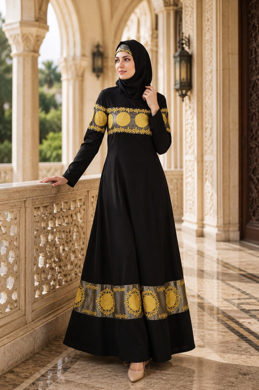 Maisah Black Nida Abaya