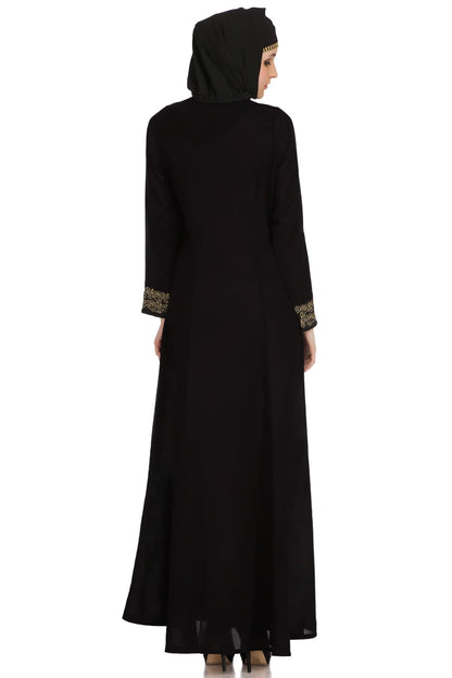 Malika Black Nida Abaya