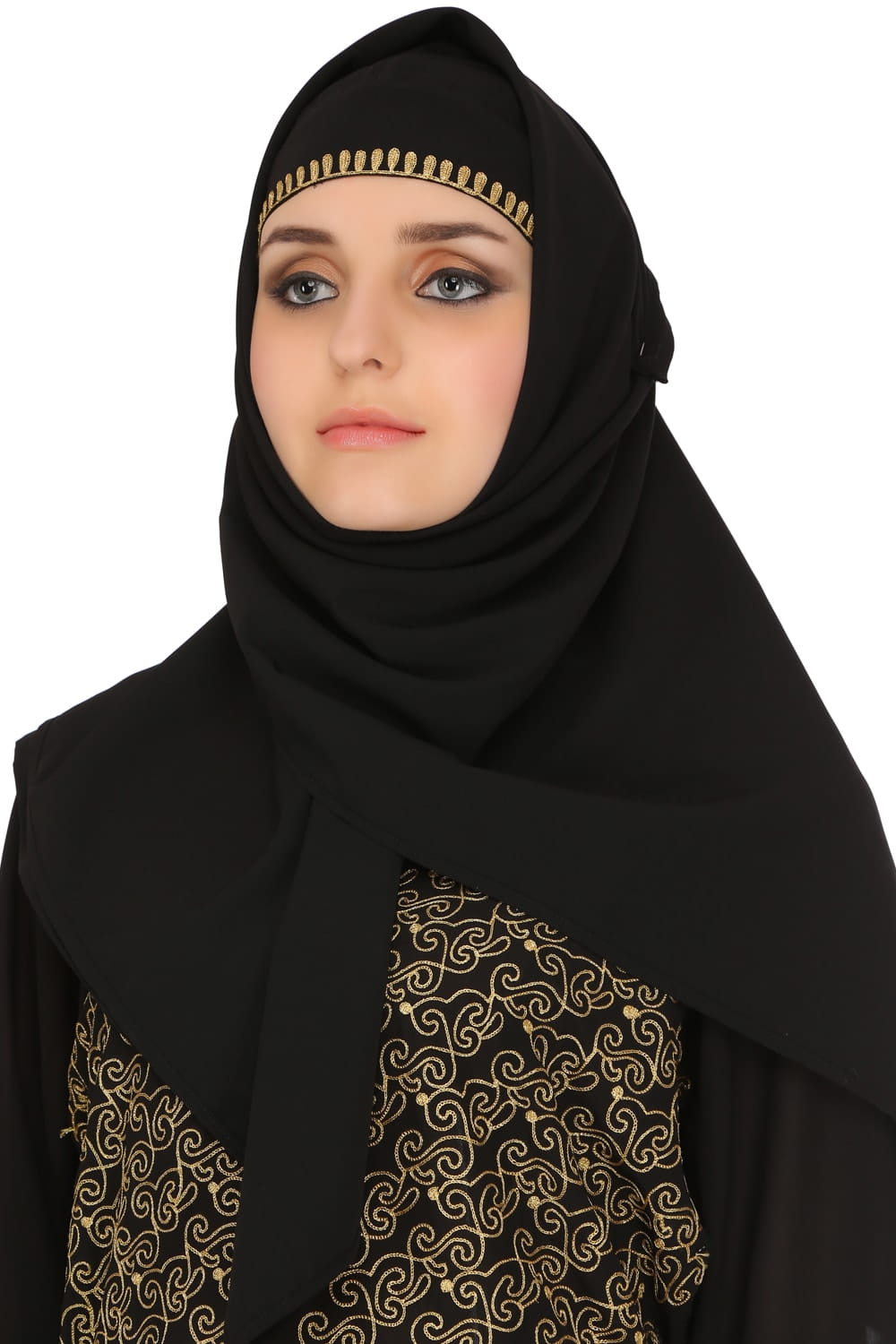 Malika Black Nida Abaya