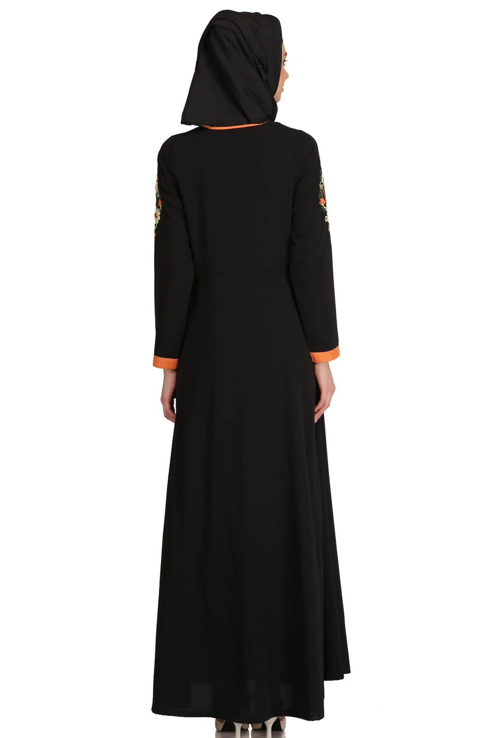 Madeeha Black Nida Umbrella Abaya