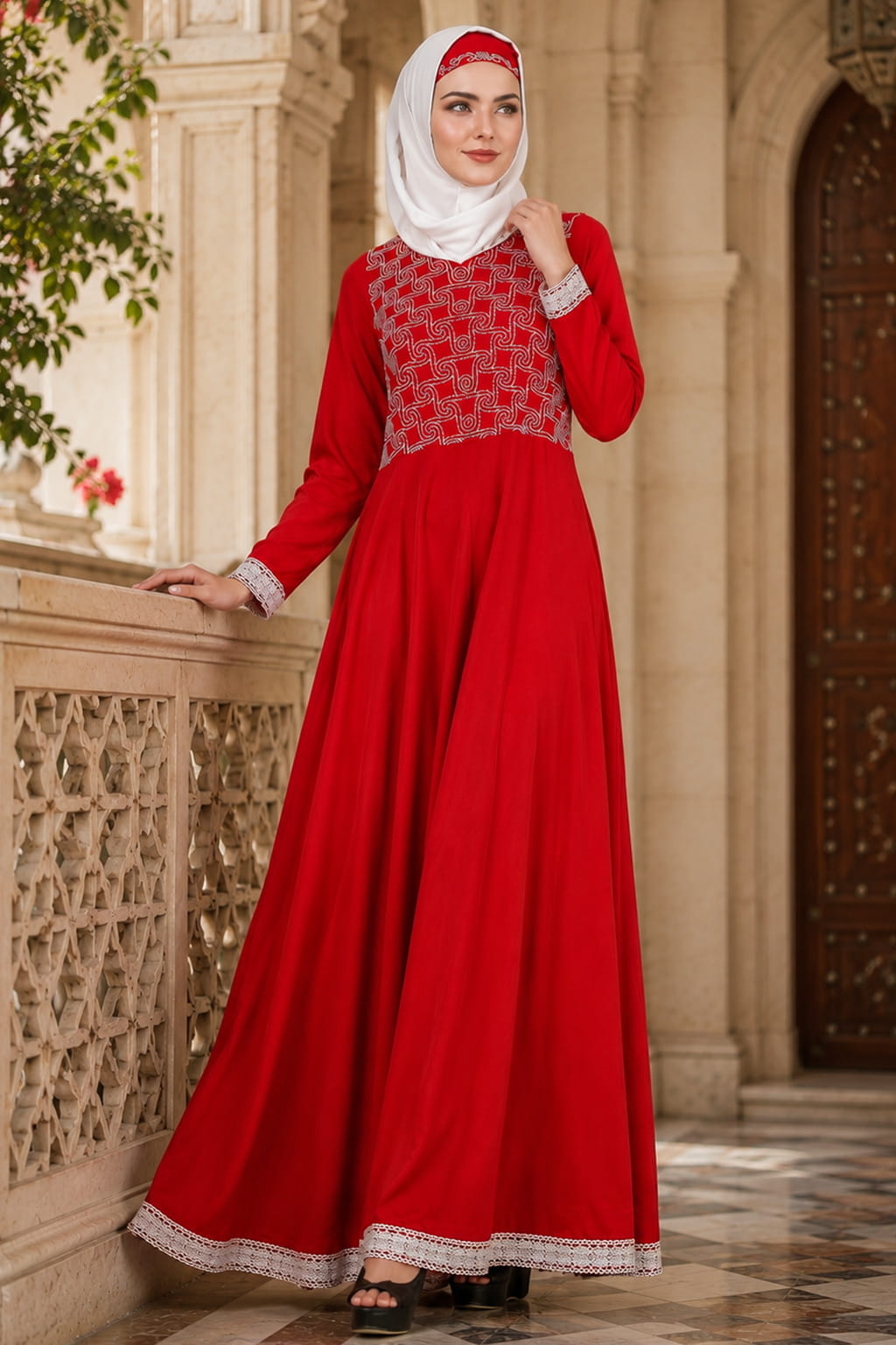 Reema Rayon Abaya