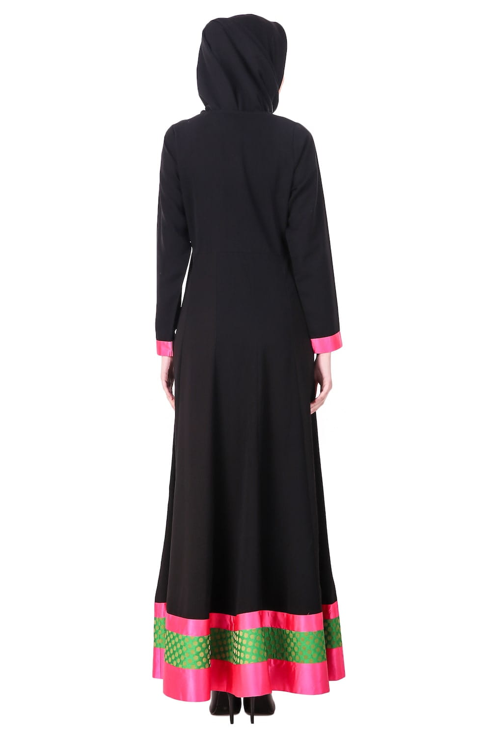 Black Anarkali EID Abaya