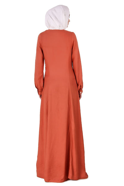 Embellished Yoke Formal Abaya