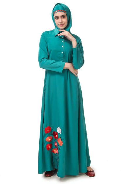 Semi Formal Collar Abaya