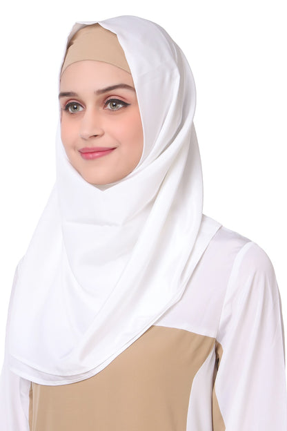 Modest Color Block Abaya