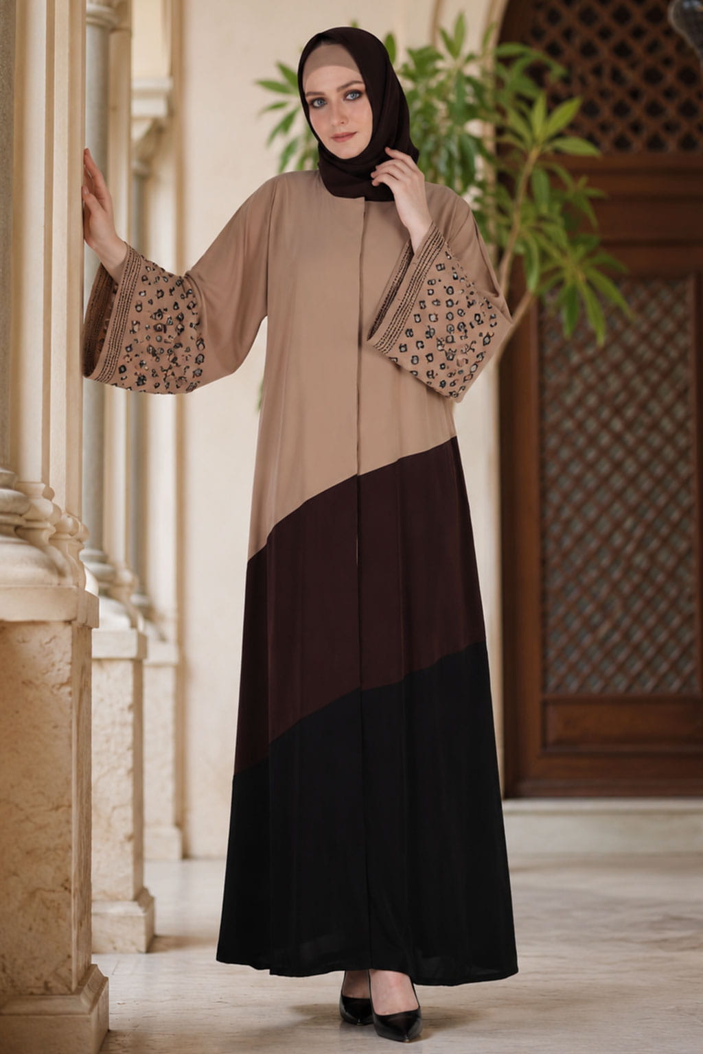 Chandni Nida Dubai Abaya