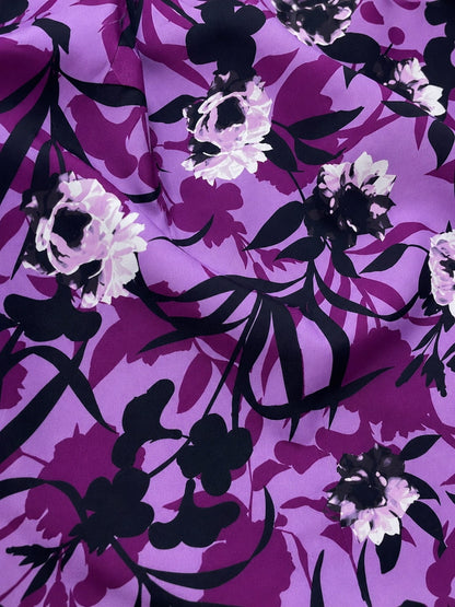 Printed Crepe Abaya AYP-661