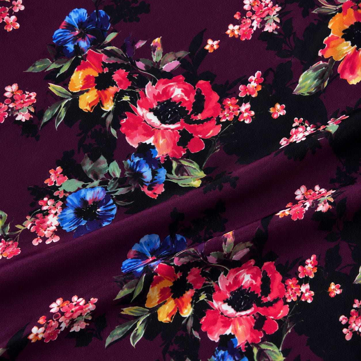 Printed Crepe Abaya AYP-662
