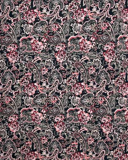 Printed Crepe Abaya AYP-664