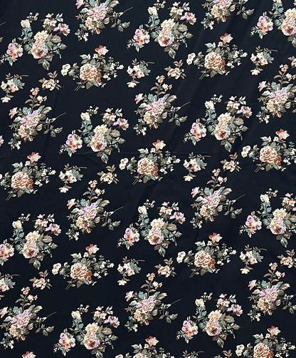Printed Crepe Abaya AYP-669