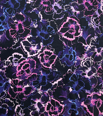 Printed Crepe Abaya AYP-672