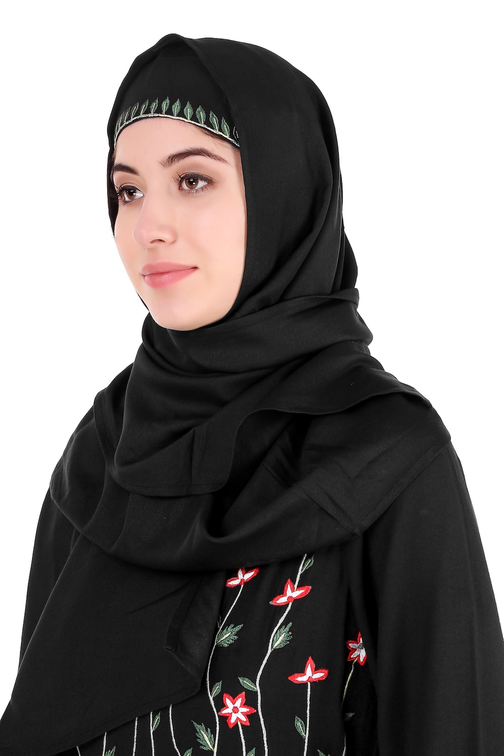 Black Rayon Hijab