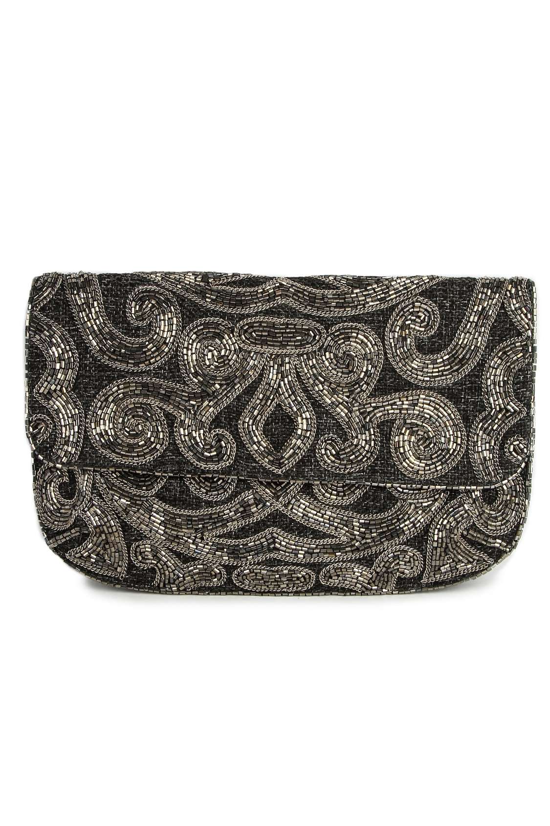 Grace Pewter Wedding Handbag