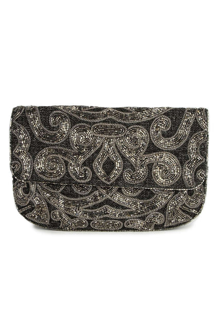Grace Pewter Wedding Handbag
