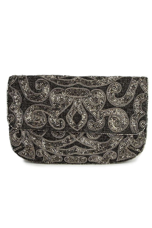 Grace Pewter Wedding Handbag