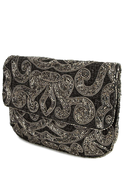 Grace Pewter Wedding Handbag