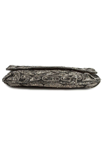 Grace Pewter Wedding Handbag