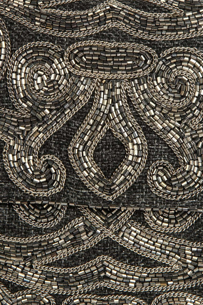 Grace Pewter Wedding Handbag