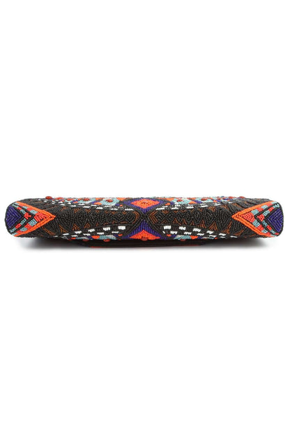 Alyssa Multi Colour Clutch Bag