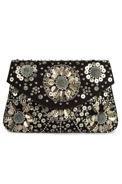 Zoey Black Bridal Handbag