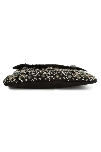 Zoey Black Bridal Handbag