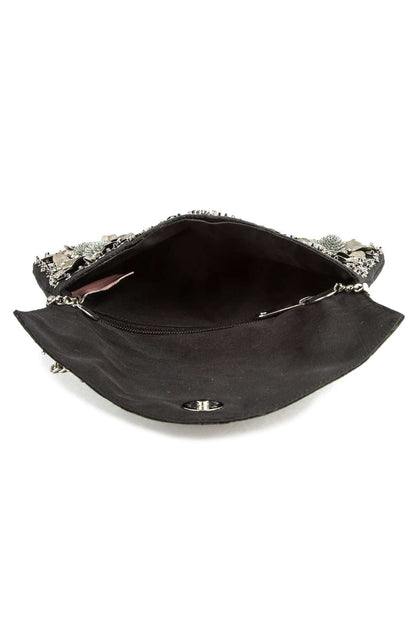 Zoey Black Bridal Handbag
